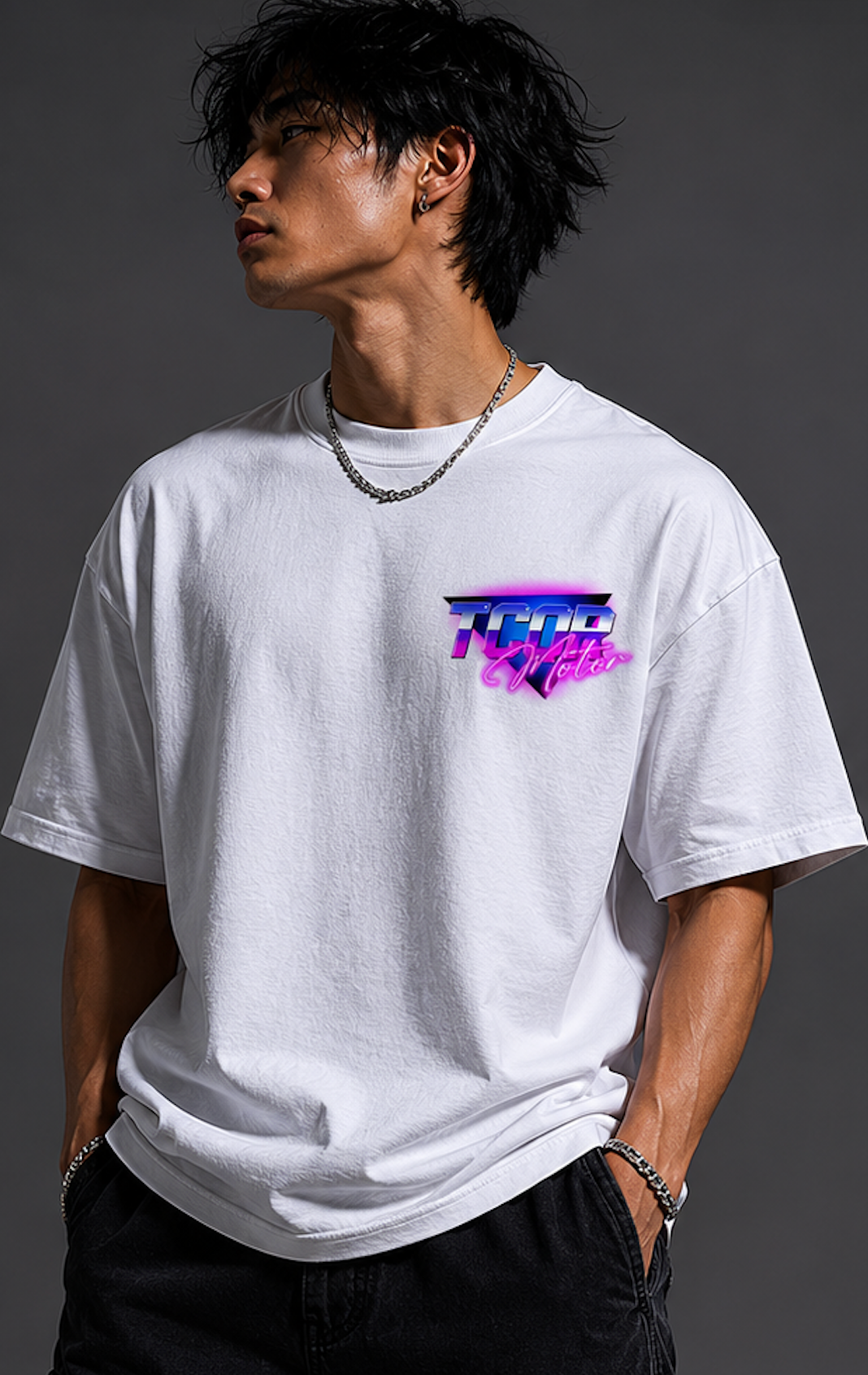 T-shirt TCQR Miami 2026 blanc