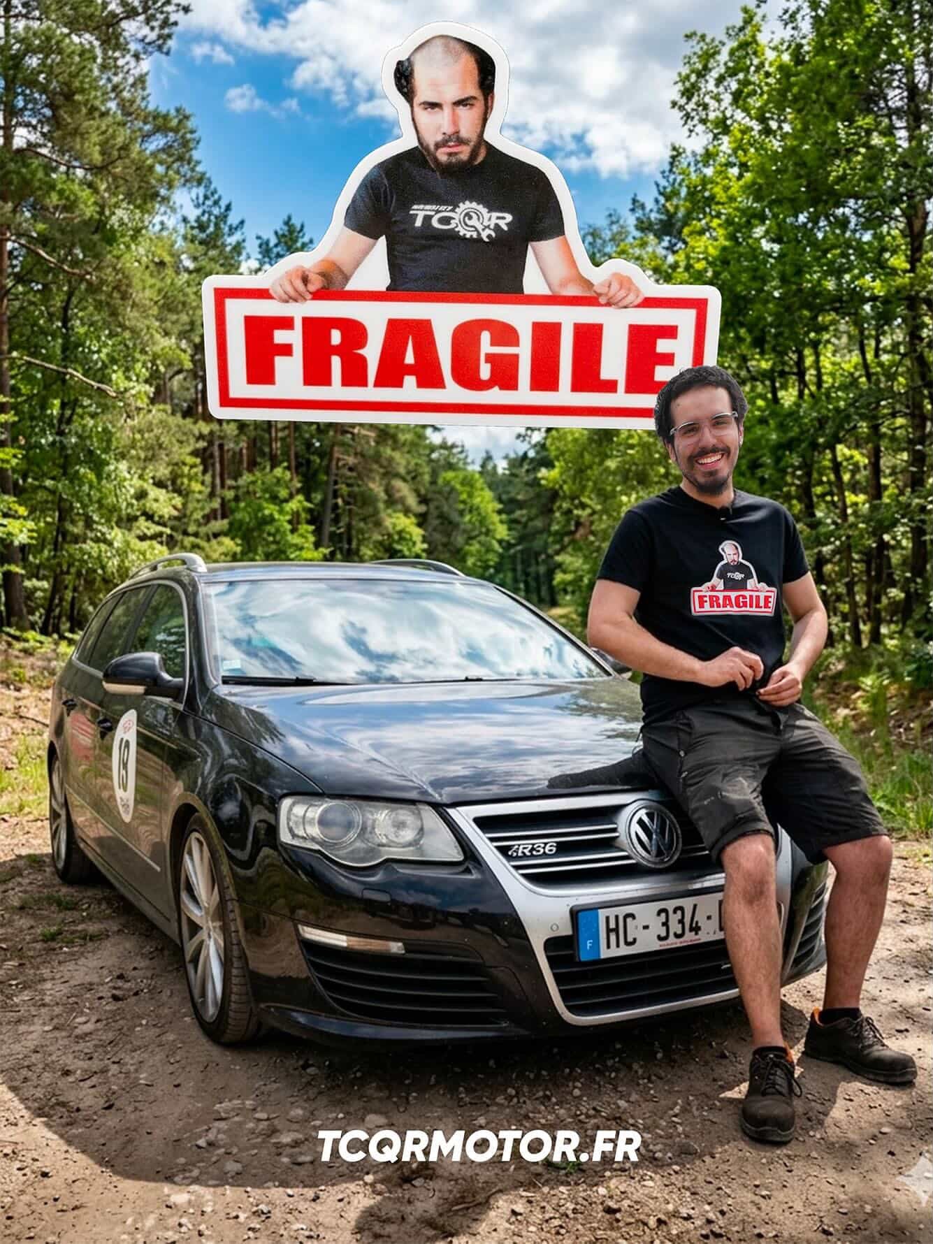 T-Shirt TEDZ LE FRAGILE edition limitée