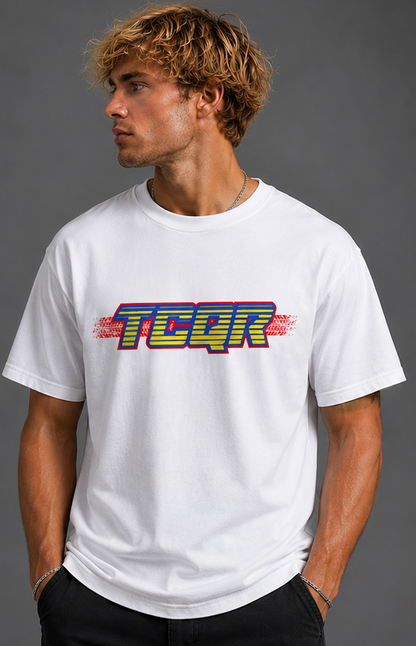 T-shirt TCQR edition Blaster 2026 blanc