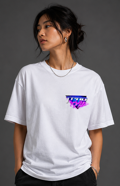 T-shirt TCQR Miami 2026 blanc