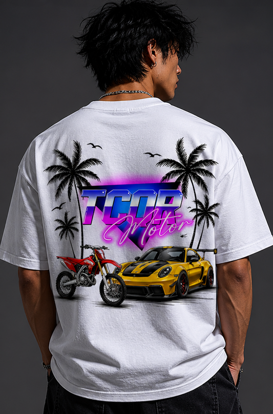T-shirt TCQR Miami 2026 blanc