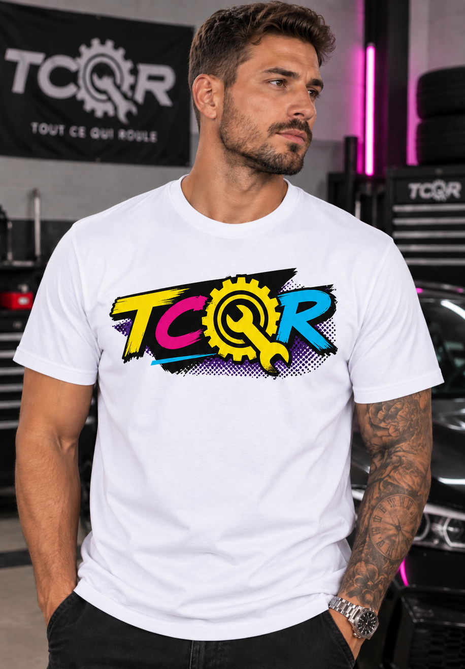 T-shirt TCQR 80s RETRO