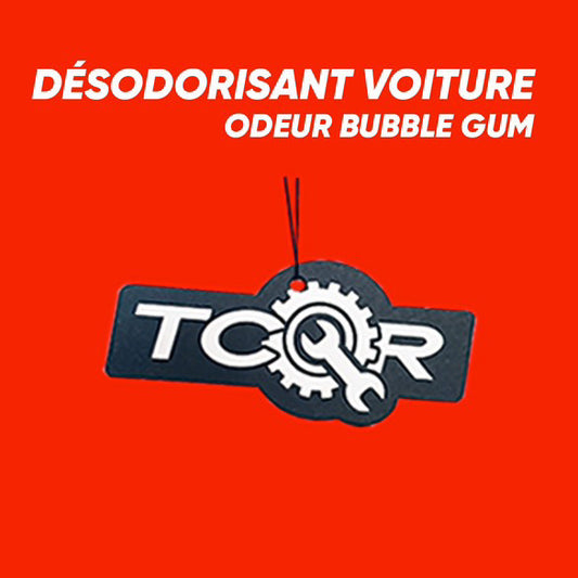Sent Bon Désodorisant voiture TCQR (Odeur Bubble Gum)
