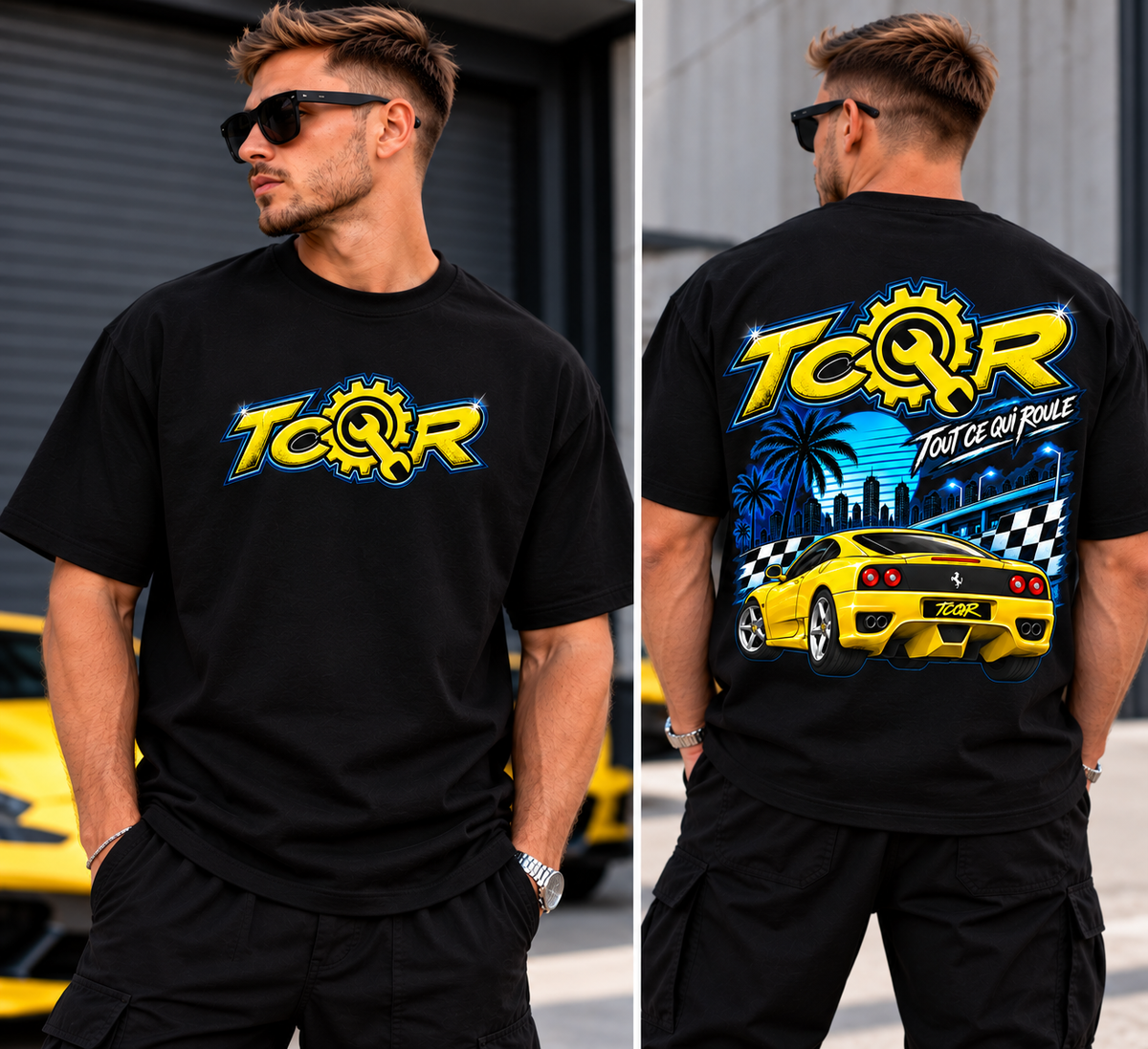 T-shirt TCQR Edition FERRARI